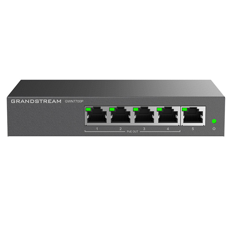 Grandstream GWN7701PA Unmanaged Network Switch, 8 x GigE (8 x PoE)