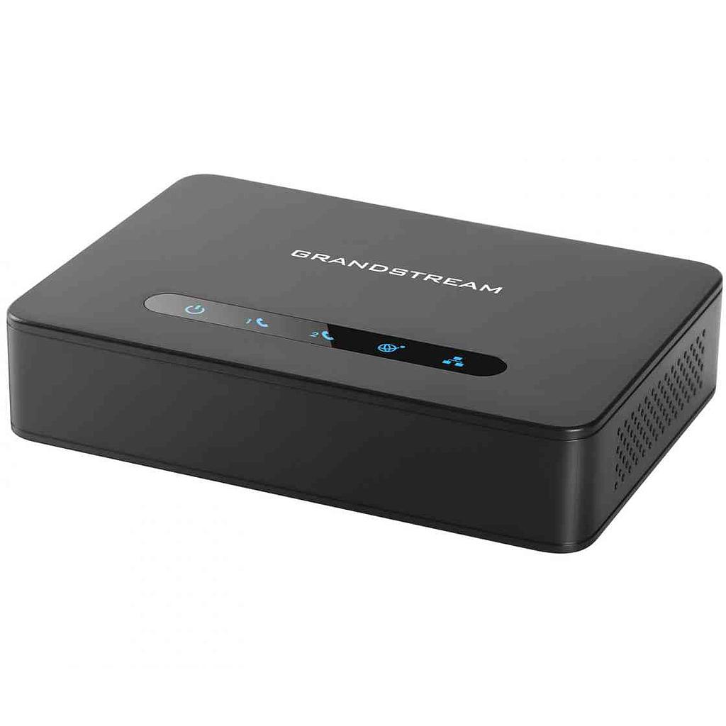 Grandstream HT812V2 - 2 Port ATA with Gigabit NAT Router
