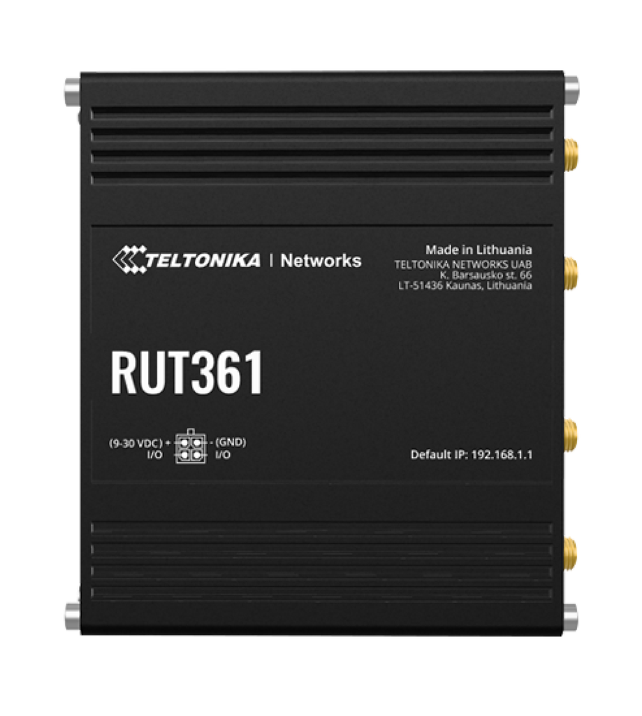 Teltonika RUT361 4G LTE CAT 6 WiFi Router
