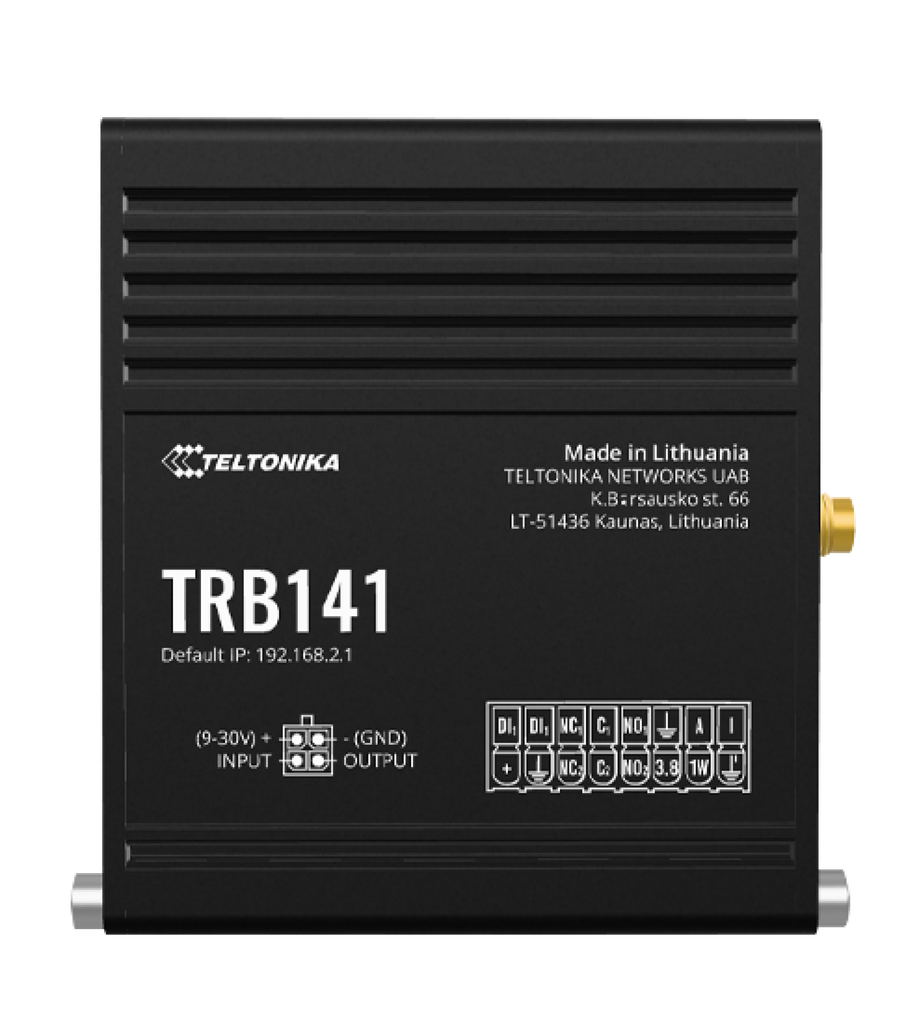 Teltonika TRB141 Industrial I/O to 4G LTE IoT gateway
