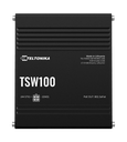 Teltonika TSW100 Unmanaged Industrial 802.3af/at Gigabit Ethernet PoE Switch With 60W AU Power Supply