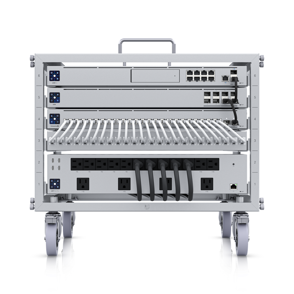 Ubiquiti U-Rack-6U-TL Toolless Mini Switch Rack