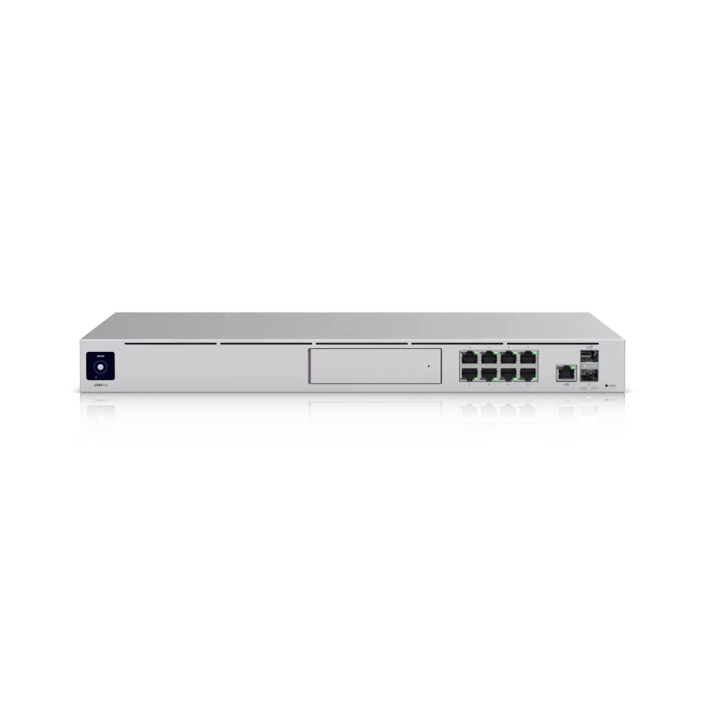 Ubiquiti UDM-Pro UniFi MultiApplication System with 3.5" HDD Expansion 8Port Switch Rackmount