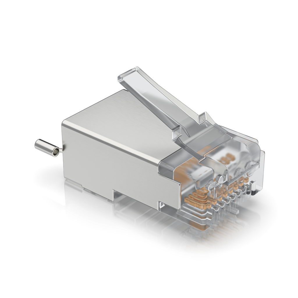 Ubiquiti UISP-Connector-SHD/ TC-CON ToughCables Connectors UISP Connector RJ45 Shielded 100-pack