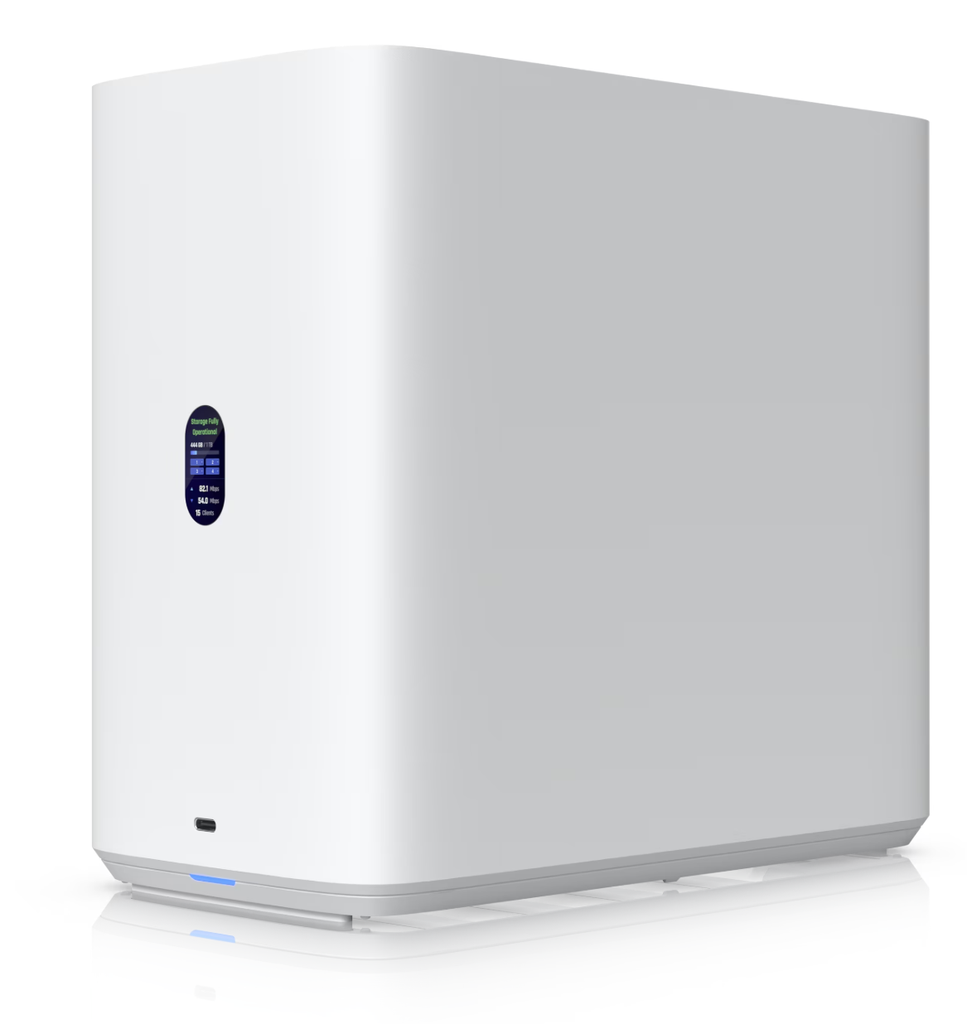 Ubiquiti UNAS-4-W UniFi NAS Network Attached Storage 4 Bay White