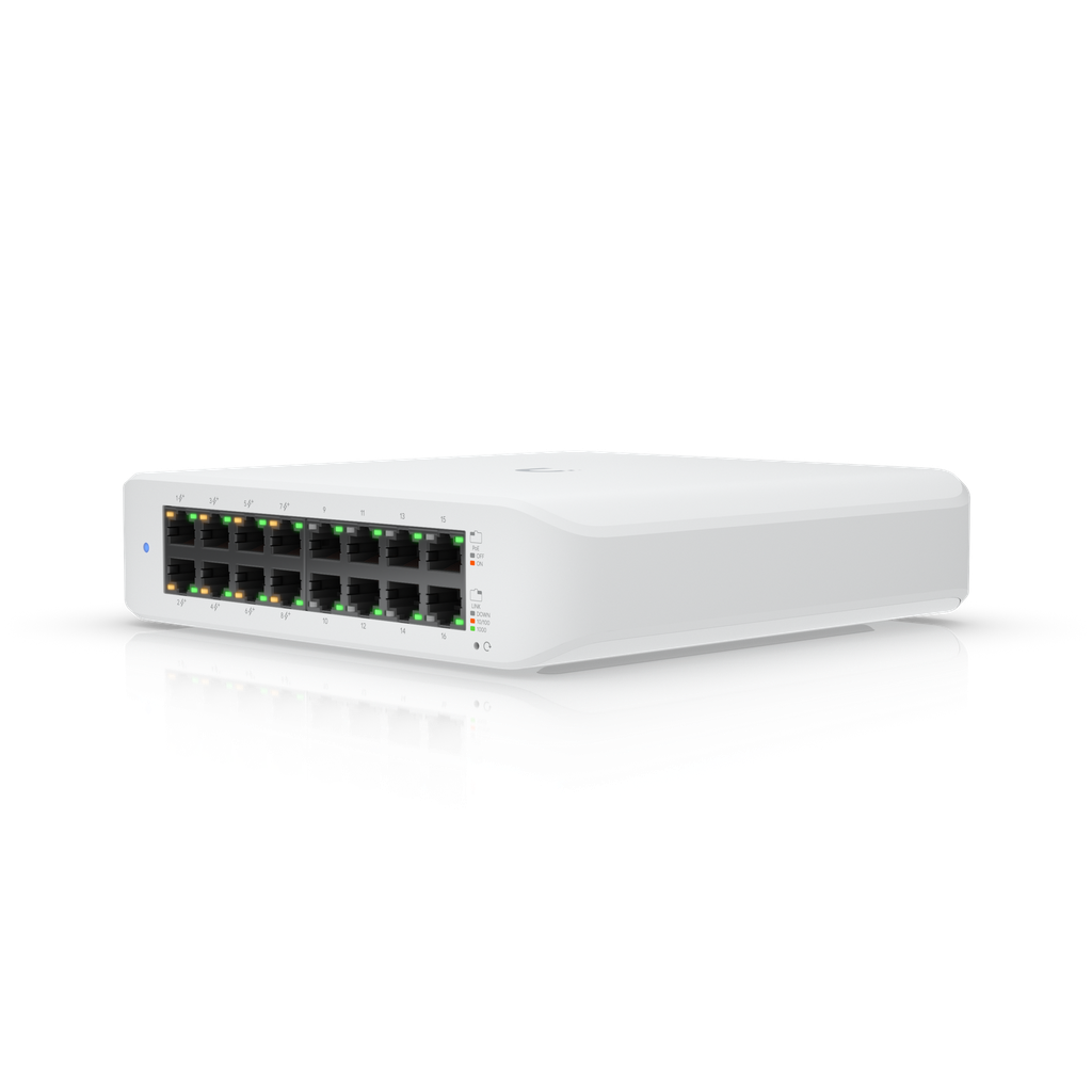 Ubiquiti USW-Lite-16-POE UniFi Switch Lite 16-Port 8 x PoE
