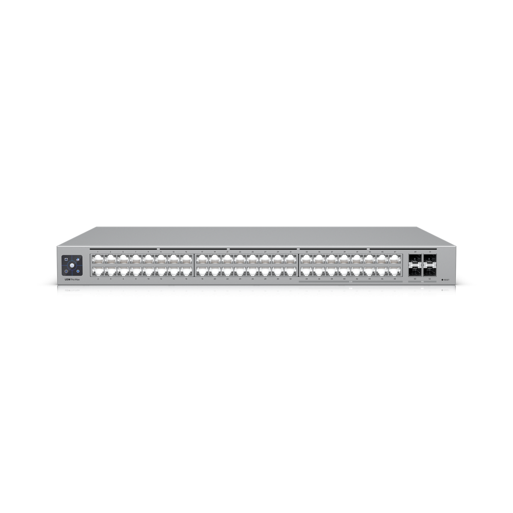 Ubiquiti USW-Pro-Max-48 UniFi Professional Max Layer 3 Etherlighting™ switch with 2.5 GbE
