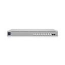 Ubiquiti USW-Pro-XG-10-PoE UniFi professional-grade 10-port, Layer 3 Etherlighting™ PoE+++ switch with (10) 10 GbE (2) 10G SFP+ ports.