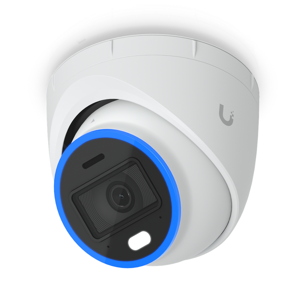 Ubiquiti UVC-AI-Turret-W UniFi Protect AI Turret — 4K 8MP AI Camera, 40m IR Night Vision, Two-Way Audio, IP66 (White)