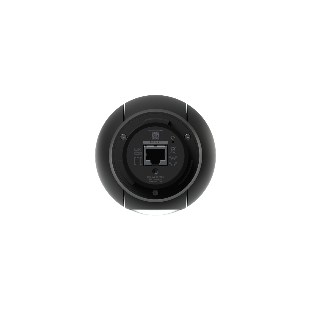 Ubiquiti UVC-G5-PTZ-B UniFi Protect Ultra-Fast 2K 4MP Optical Zoom PTZ Black