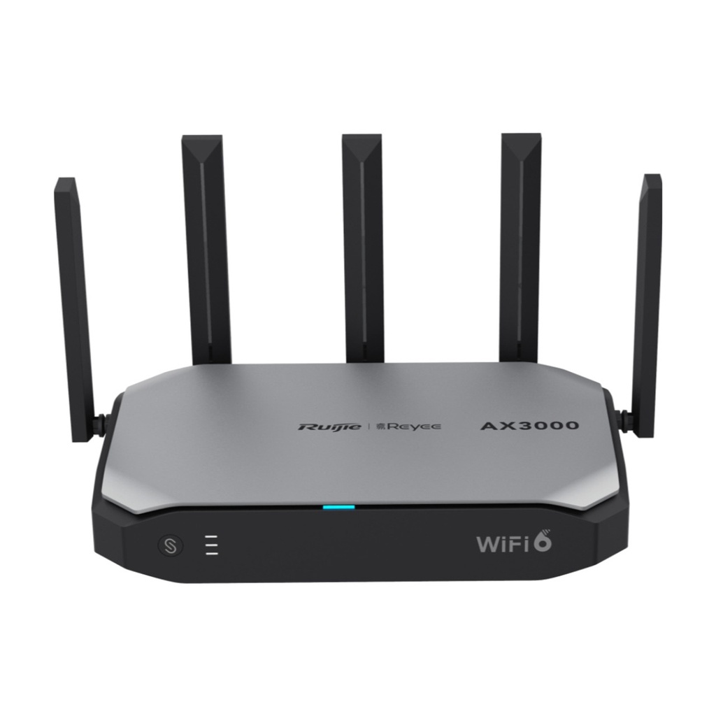 Ruijie RG-EG105GW-X Reyee Wi-Fi 6 AX3000 All-in-One Wireless Business VPN Router, 5 Gigabit Ports, Up to 4 WAN