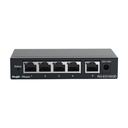 Ruijie RG-ES105GD 5-Port 10/100/1000 Mbps Unmanaged Desktop Switch, Metal Case, Fanless, Plug and Play