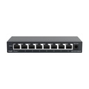 Ruijie RG-ES108GD 8-Port 10/100/1000 Mbps Unmanaged Desktop Switch, Metal Case, Fanless, Plug and Play