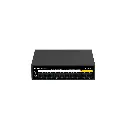 Ruijie RG-ES110F-P 10-Port 10/100 Mbps Unmanaged PoE+ Switch, 8 x PoE+ Ports, 110W Budget, Fanless