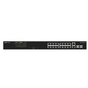 Ruijie RG-ES118FGS-LP 18-Port Unmanaged PoE+ Switch, 16 x 10/100 PoE+, 2 x Gigabit Combo Uplinks, 120W Budget, Rackmount