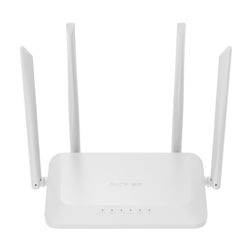Ruijie RG-EW1200 Reyee AC1200 Dual-Band Wi-Fi 5 Home Router, 4 External Antennas, Reyee Mesh