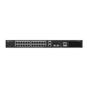 Ruijie RG-ES228GS-P 28-Port Gigabit Smart Cloud-Managed PoE Switch, 24 x PoE+ 370W, 2 x SFP, Rackmount