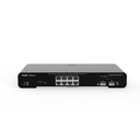 Ruijie RG-NBS3100-8GT2SFP-P-V2 10-Port Gigabit Layer 2 Cloud Managed PoE+ Switch, 8 x PoE+ RJ45, 2 x SFP, 125W, Fanless