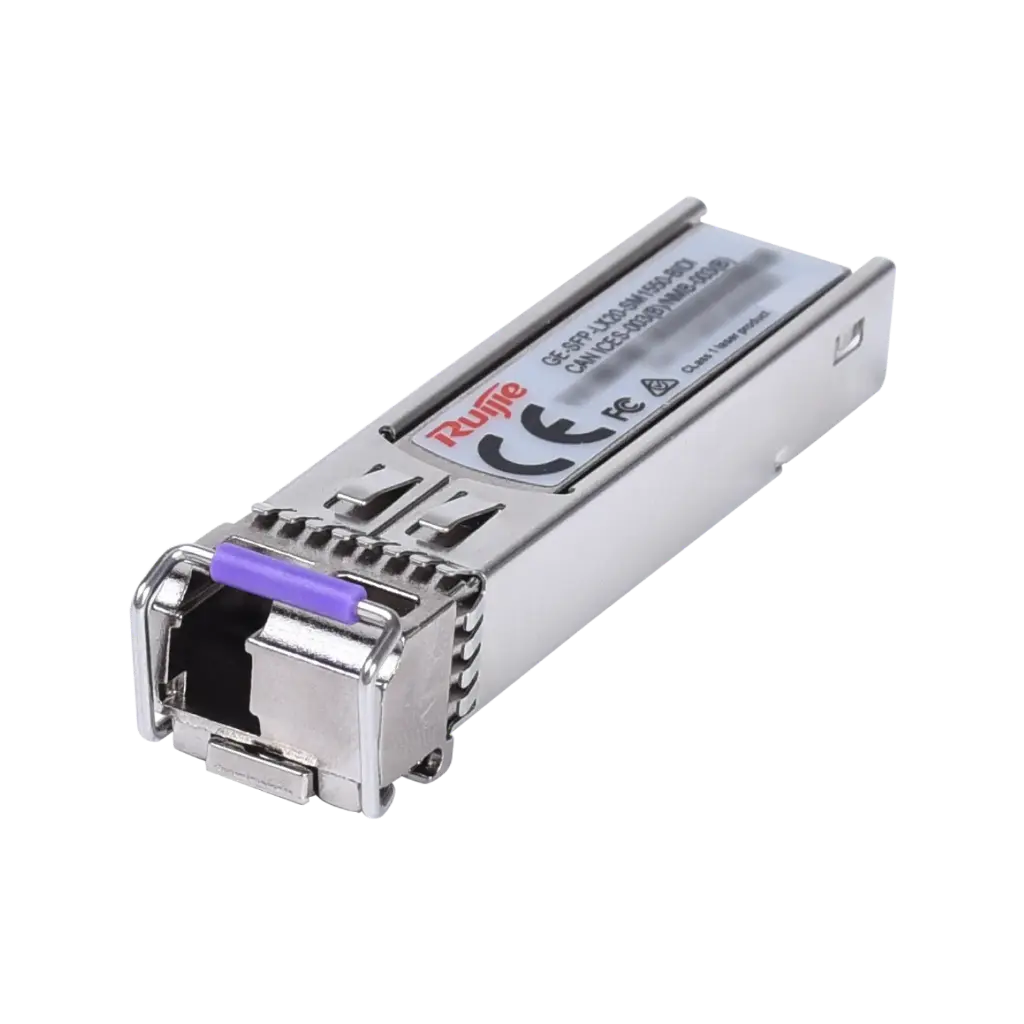 Ruijie Gigabit BIDI Transceiver - TX1550/RX1310, 20km, LC 