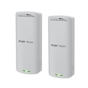 Ruijie RG-EST100-E 2.4GHz Dual-Stream Wireless Bridge Kit, 500m PTP, Pre-Paired Pair, IP55