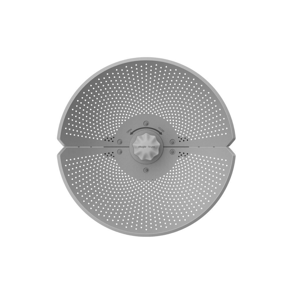Ruijie RG-AirMetro460F 5GHz Wireless Bridge CPE, 23dBi Dish, Up to 15km PTP, Fast Ethernet Port, IP65