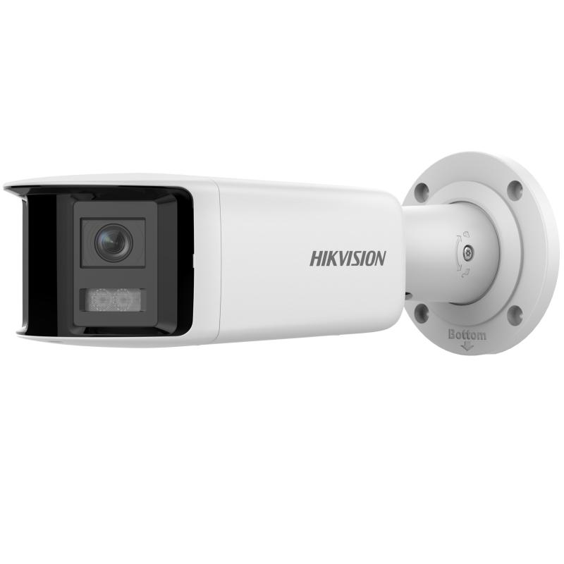Hikvision DS-2CD2T67G2P 6MP 180° Panoramic Bullet - Warm LED