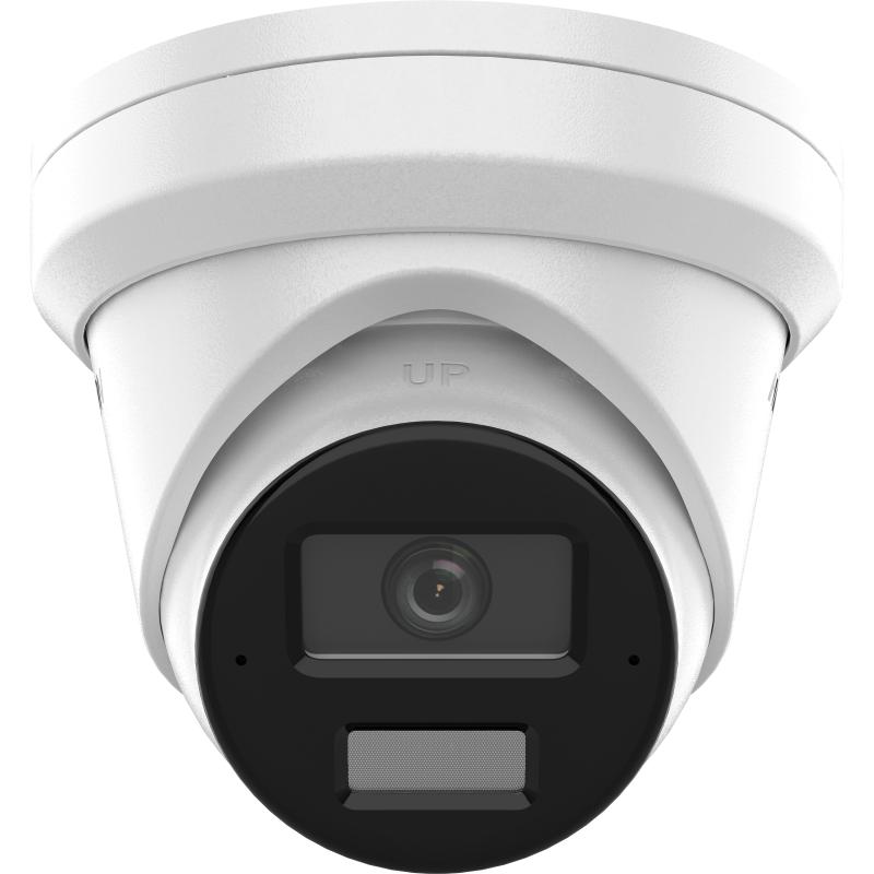 HiLook by Hikvision 6MP IPC-T361H-MU AI Turret IP Camera with 2.8mm Lens & Built-in Dual Mic (Black)
