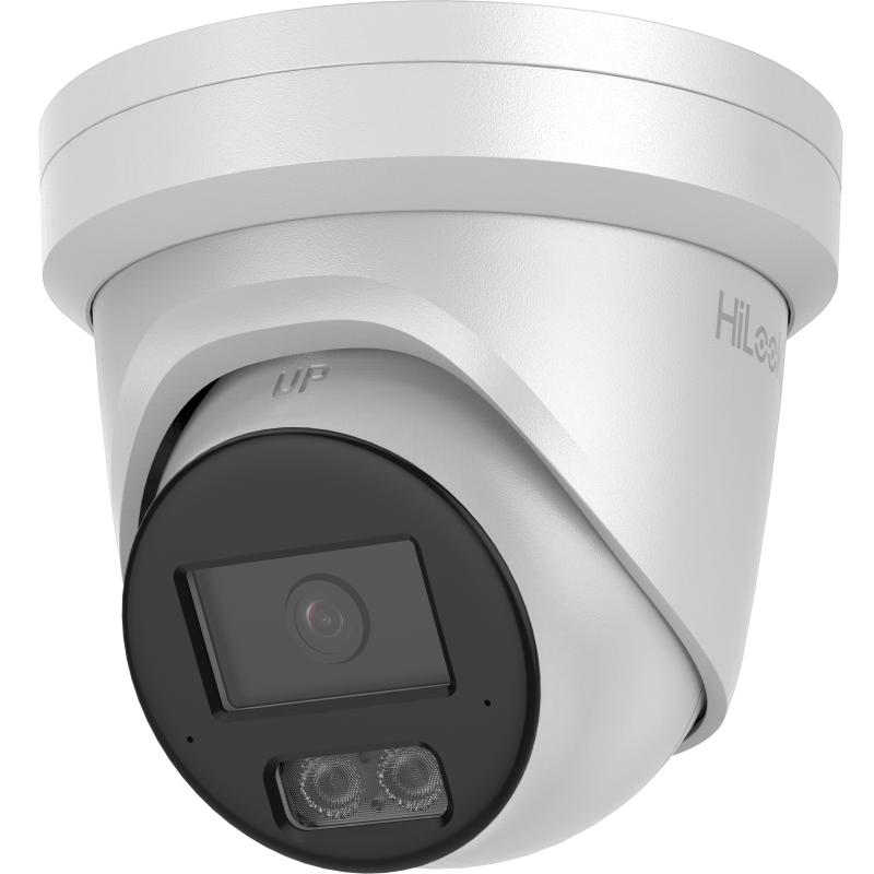 HiLook by Hikvision 8MP IPC-T581H-MU Hi-Color Turret IP Camera with Built-in Dual Mic (4mm)