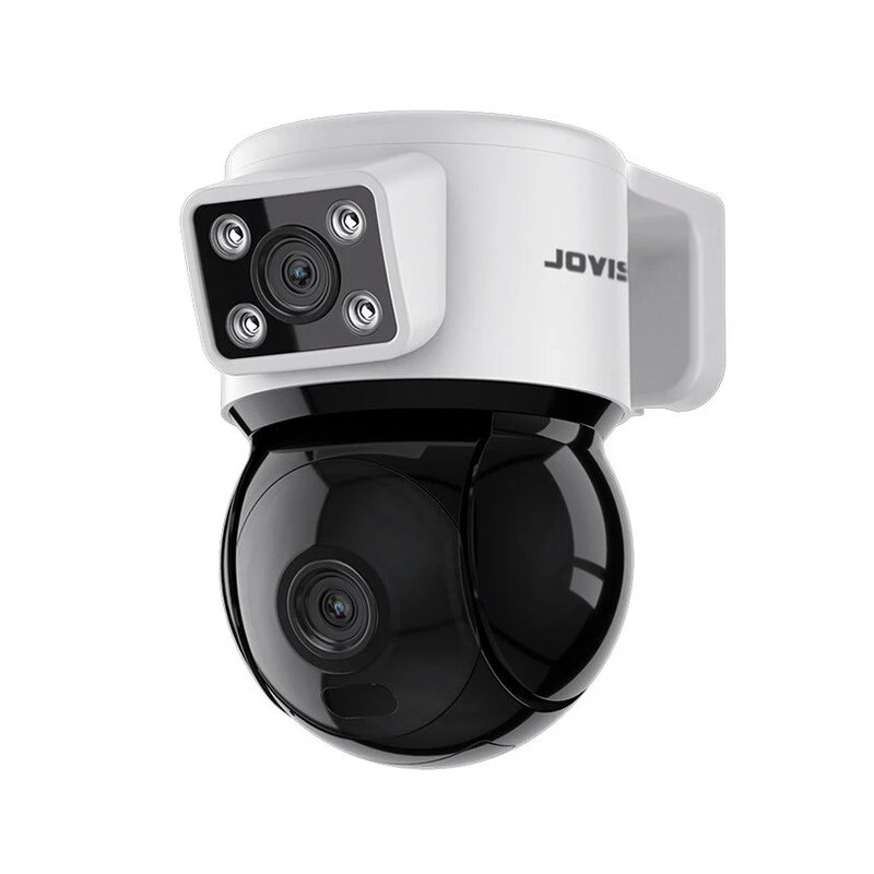 Dual-Lens Wi-Fi Pan Tilt Security Camera, 2 x 3MP, Colour Night Vision 40m, Two-Way Audio