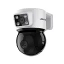 Dual-Lens Wi-Fi Pan Tilt Security Camera, 2 x 3MP, Colour Night Vision 40m, Two-Way Audio