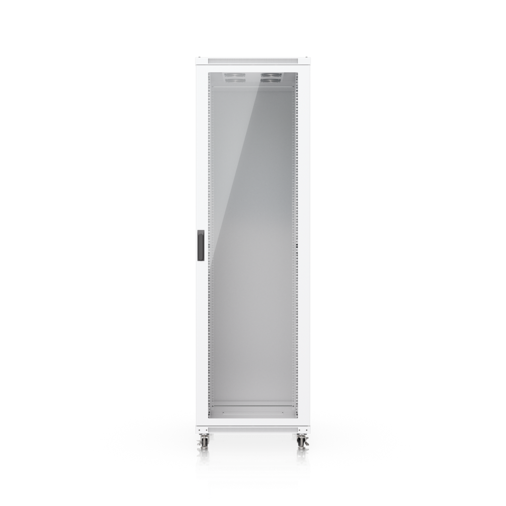 Ubiquiti UACC-Rack-42U-1000-G 42U Rack Cabinet, 1,000 mm, Glass Door