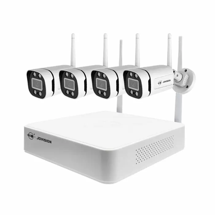Jovision 4CH WiFi Security Camera Kit HD 2MP 