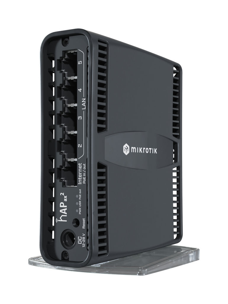 MikroTik MiktoTik C52iG-5HaxD2HaxD-TC WiFi 6 RouterBoard hAP ax² ax2 with RouterOS L4 License