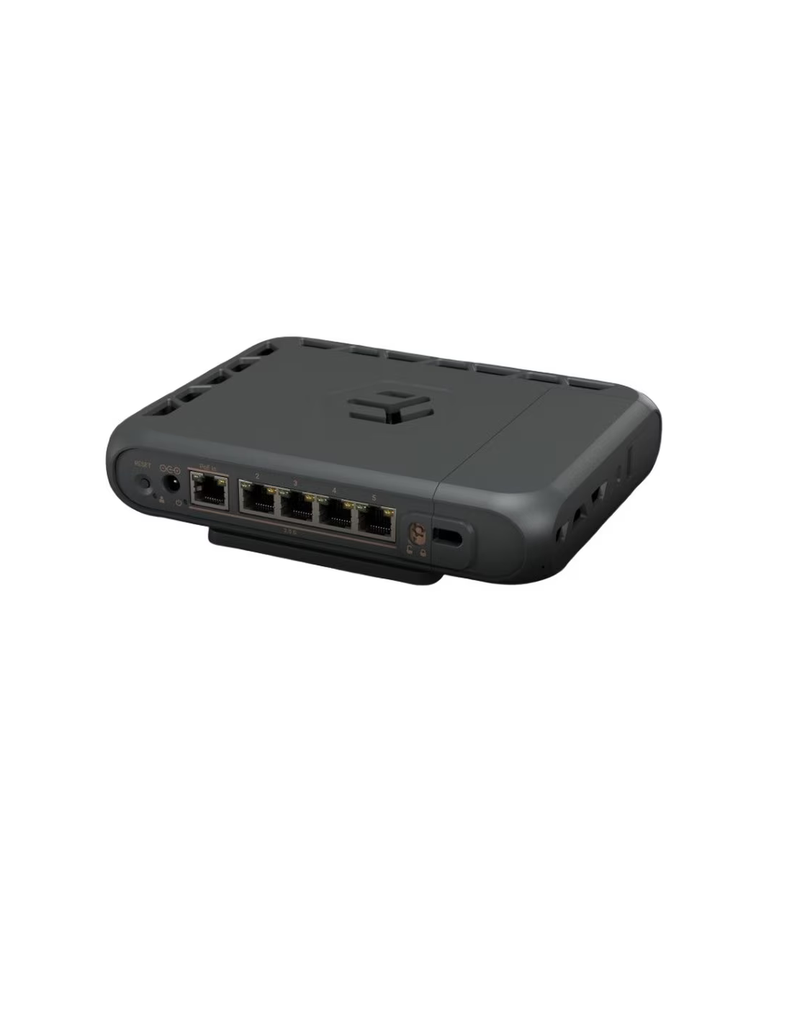 MikroTik MA53UG+HbeH hAP be3 be³ Media Hub Router 2.5GbE Wi-Fi 7 USB-C & USB-A Smart Home