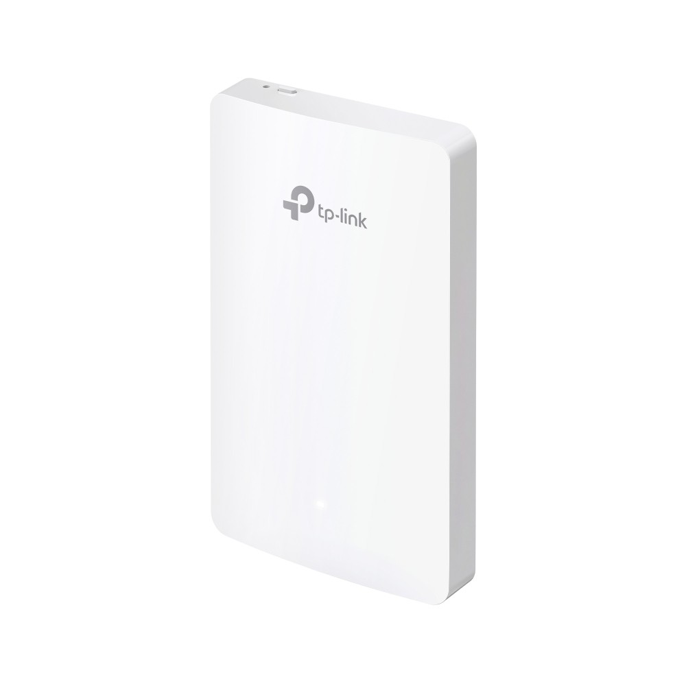 TP-Link EAP615-Wall Omada AX1800 Wi-Fi 6 Wall Plate Access Point with PoE Pass-Through