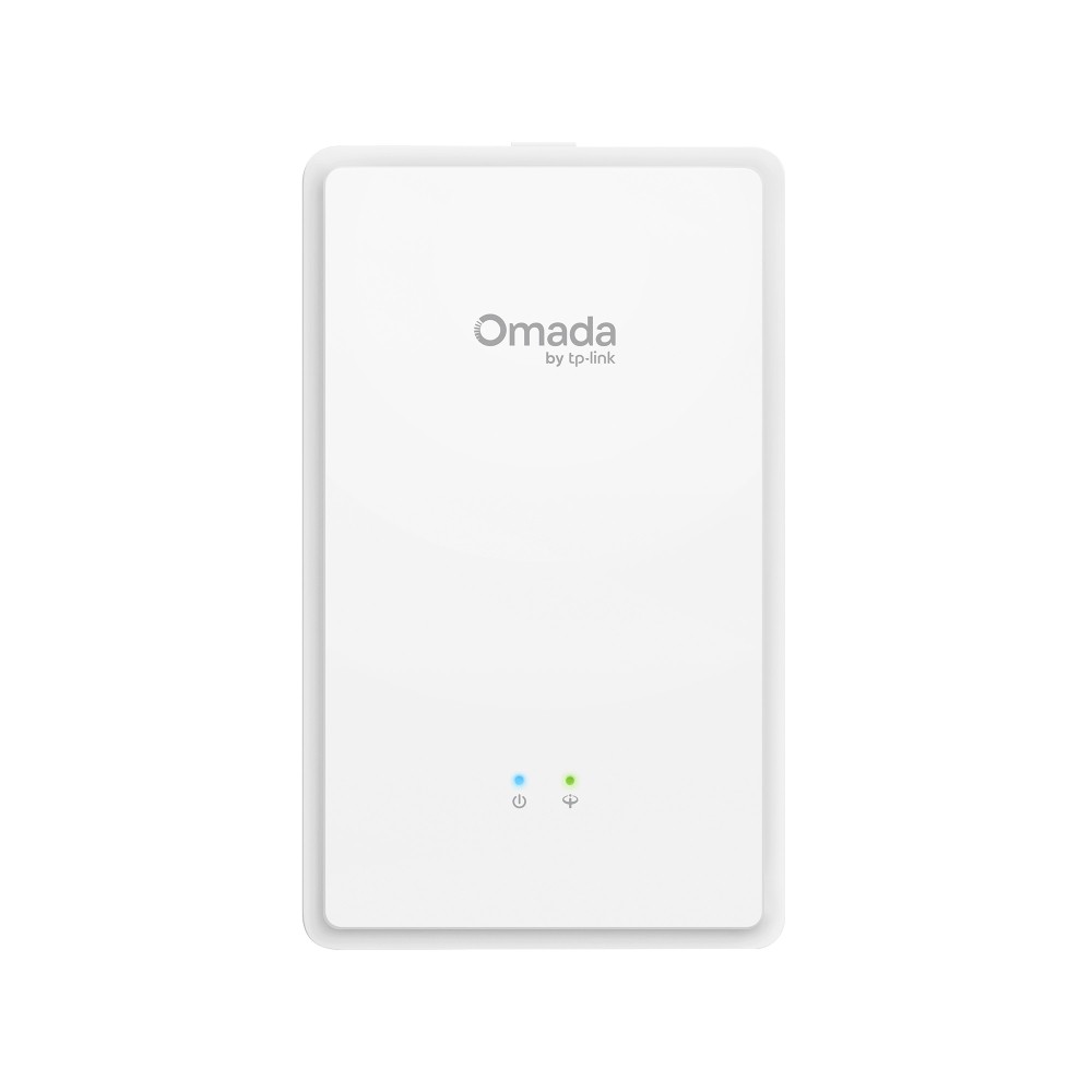 TP-Link EAP625GP-Wall Omada AX1800 Wi-Fi 6 Wall Plate GPON Access Point with PoE Out