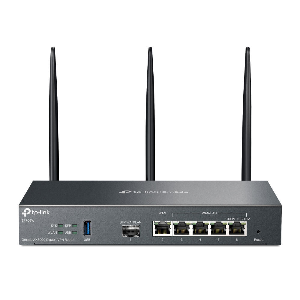TP-Link ER706W Omada AX3000 Dual-Band Gigabit VPN Router