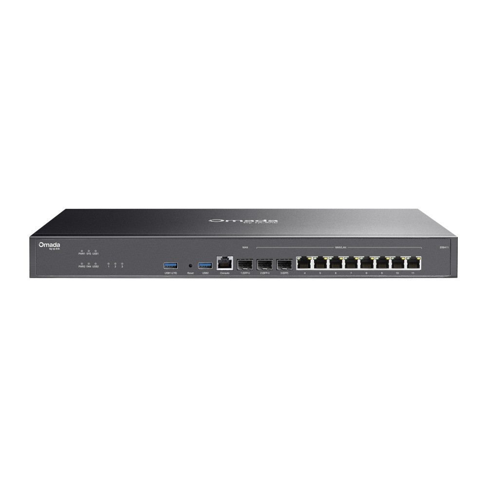 TP-Link ER8411 Omada VPN Gateway with 10G SFP+ Ports