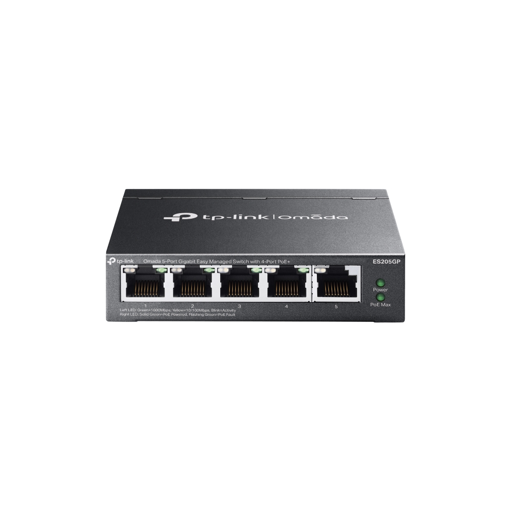 TP-Link ES205GP Omada 5-Port Easy Managed Gigabit Desktop Switch