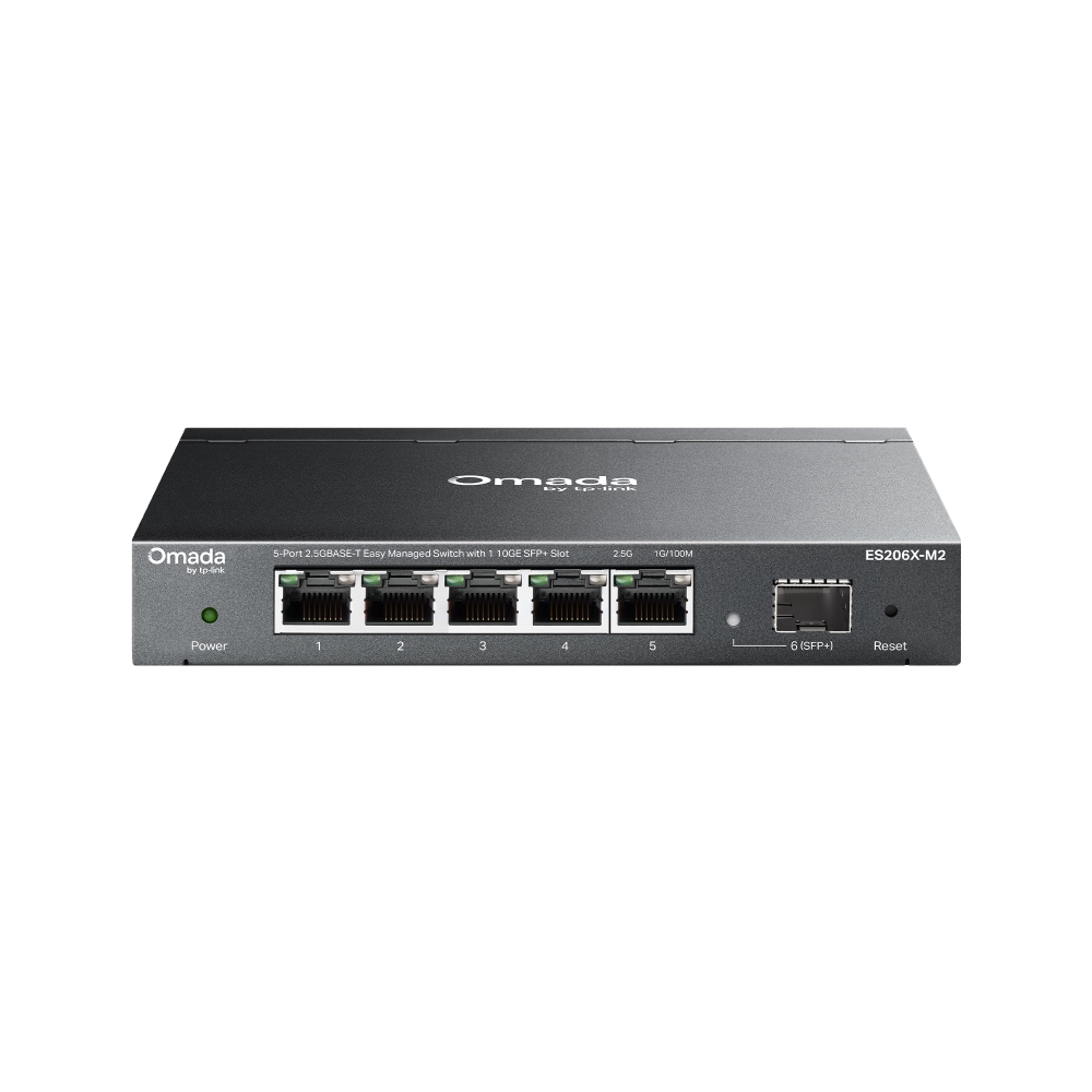 TP-Link ES206X-M2 OMADA 5-PORT EASY MANAGED 2.5G SWITCH