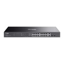 TP-Link ES220GMP Omada 20-Port Gigabit Easy Managed Switch with 16-Port PoE+ (250W)
