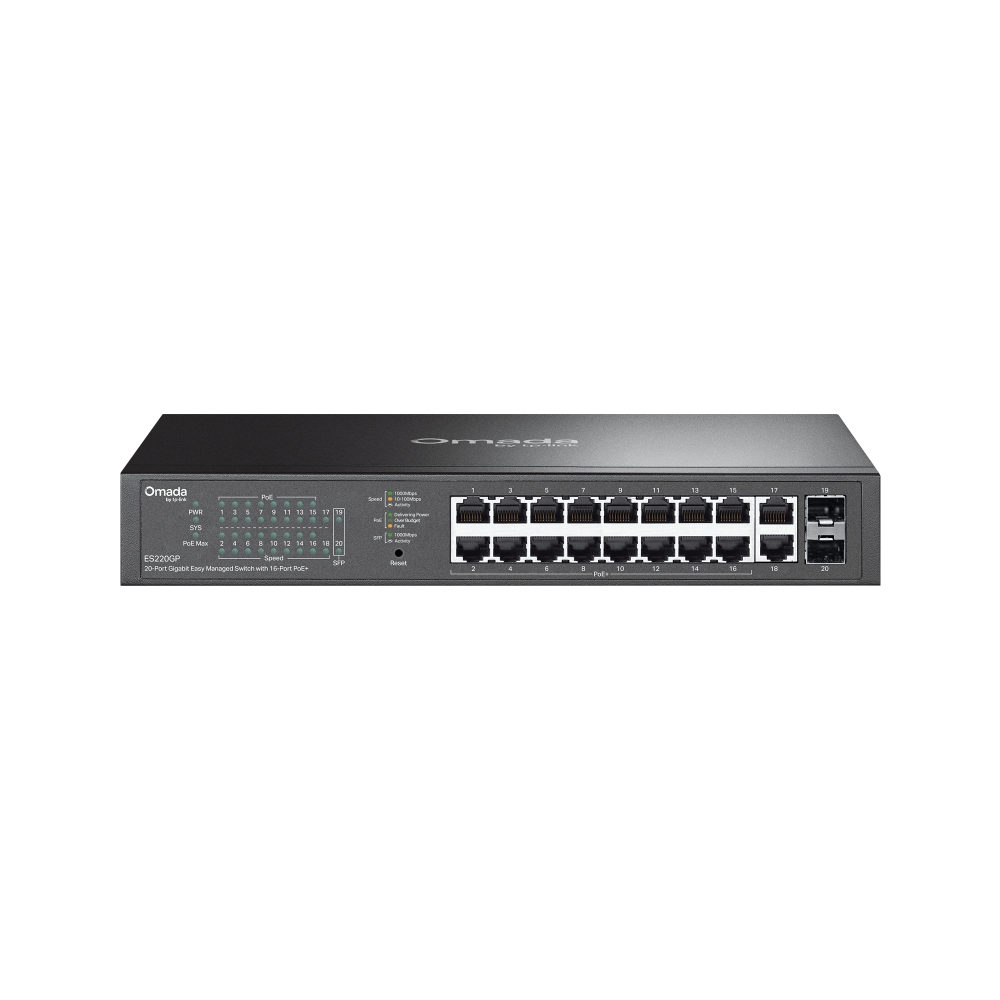 TP-Link ES220GP Omada 20-Port Easy Managed Gigabit Switch
