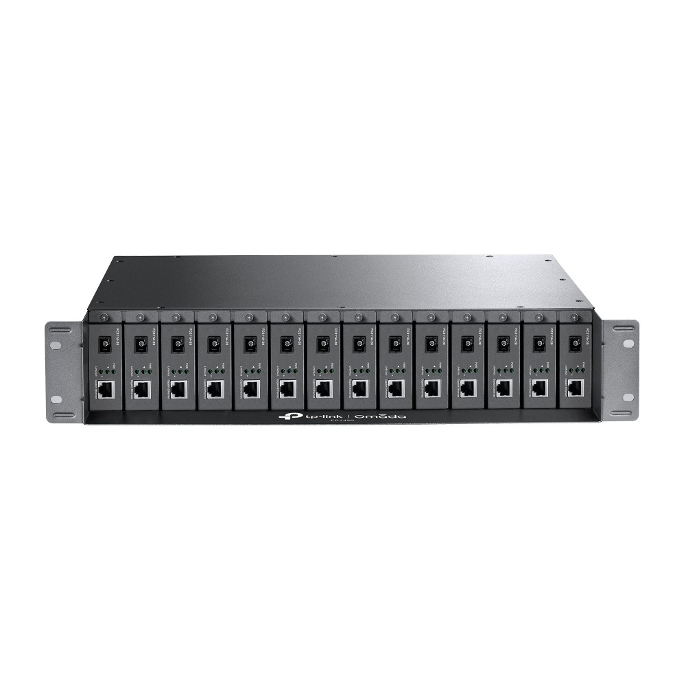 TP-Link FC1420 Omada 14-Slot Rackmount Media Converter Chassis