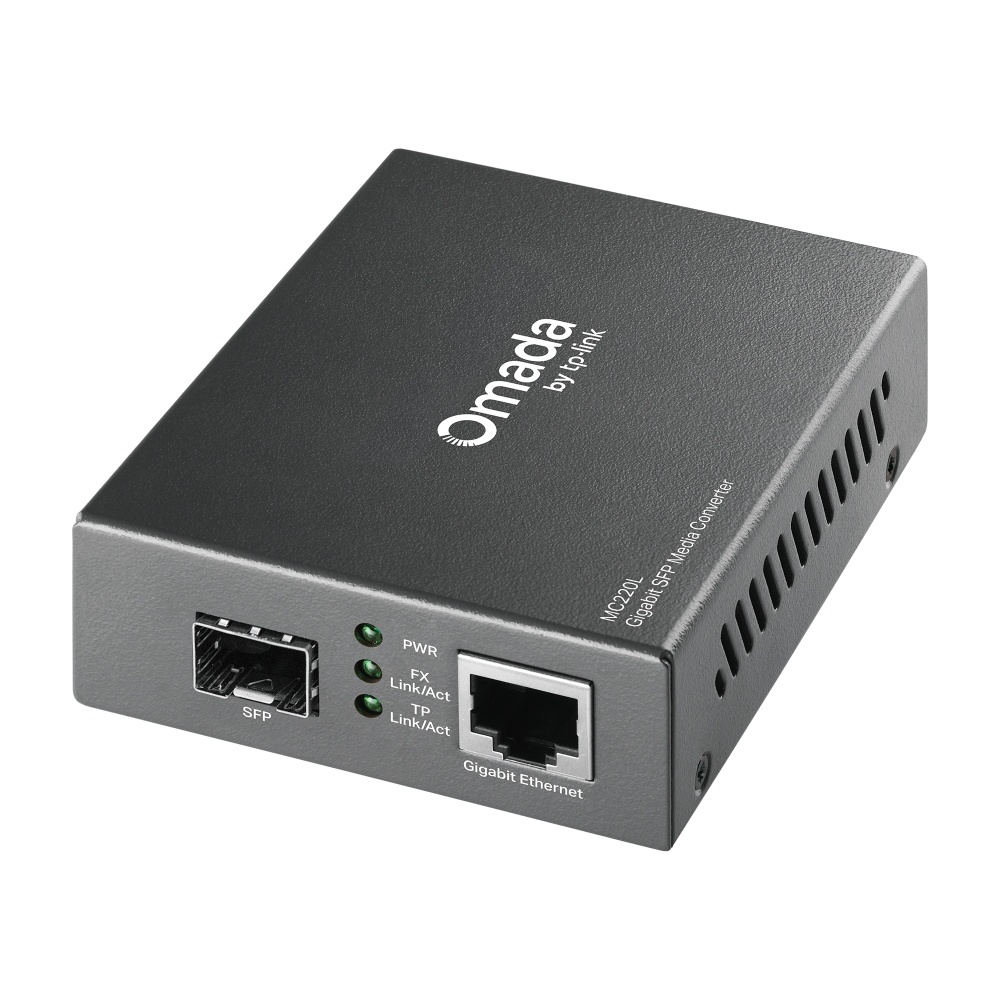 TP-Link MC220L Omada Gigabit SFP Media Converter