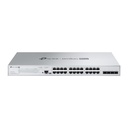 TP-Link S5500-24GP4F Omada Pro 24-Port PoE+ Gigabit L2+ Managed Switch with 4 SFP Slots
