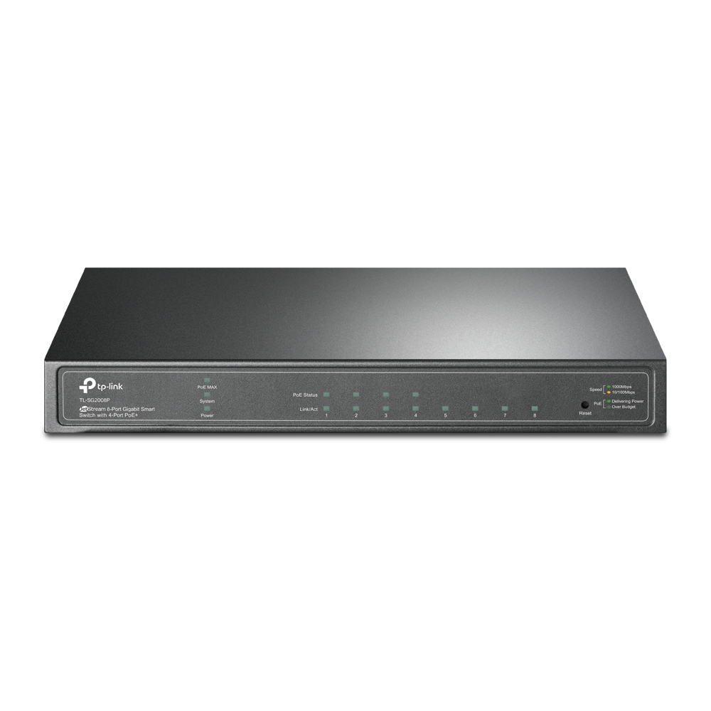 TP-Link SG2008P Omada 8-Port Gigabit Smart Switch with 4-Port PoE+