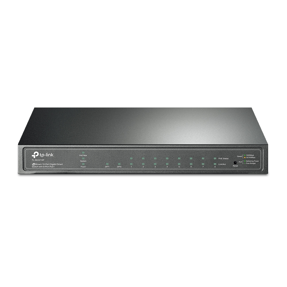 TP-Link SG2210P Omada 10-Port Gigabit Smart Switch with 8-Port PoE+