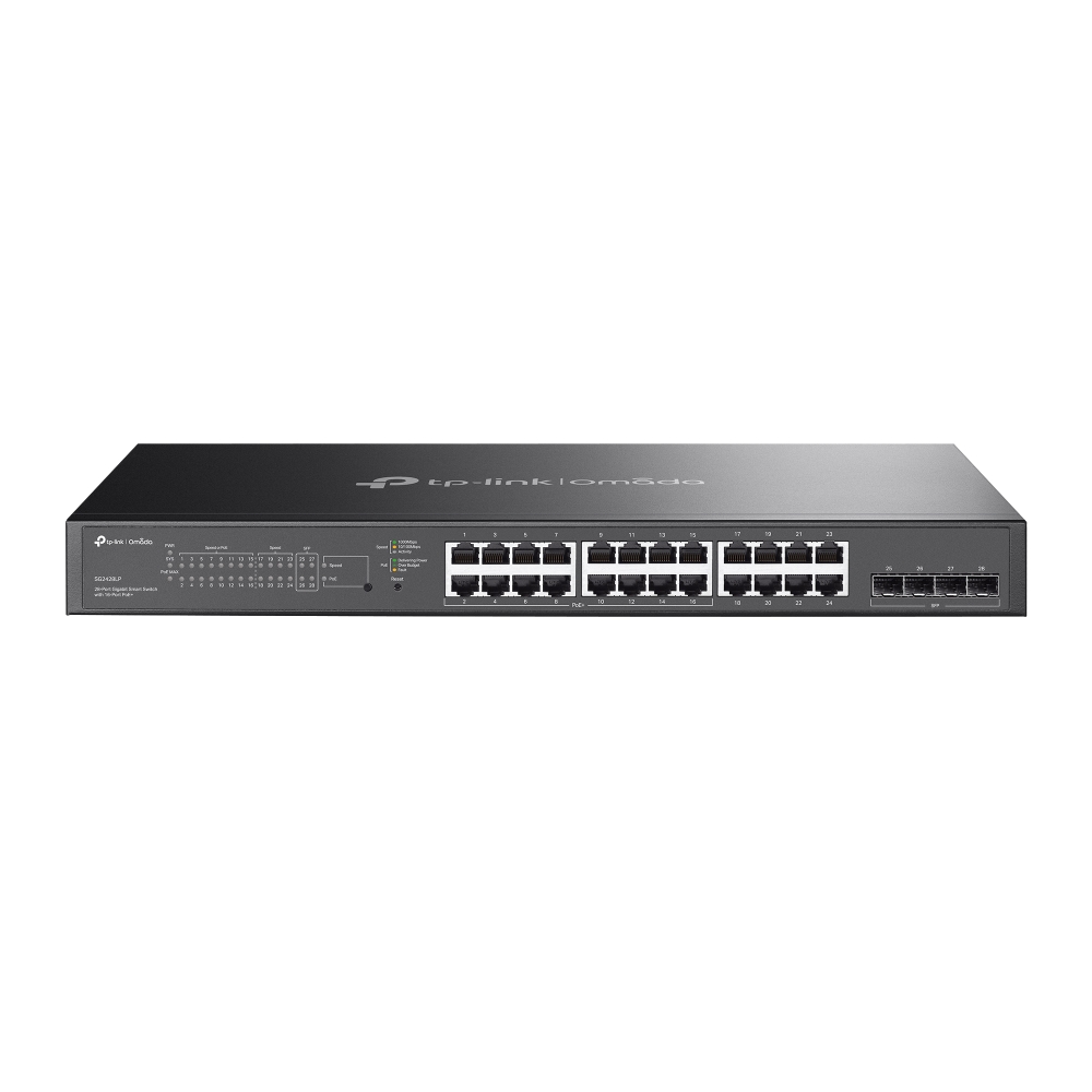 TP-Link SG2428LP Omada 28-Port Managed Gigabit Rack Switch