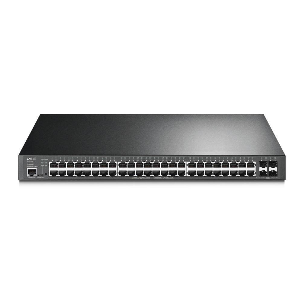 TP-Link SG3452P Omada 52-Port Managed Gigabit L2+ Rack Switch