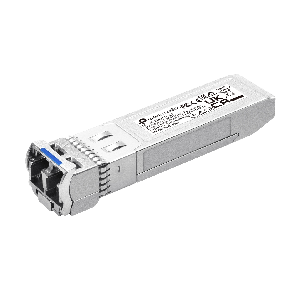 TP-Link SM6110-LR Omada 25GBASE-LR SFP28 LC Transceiver Module